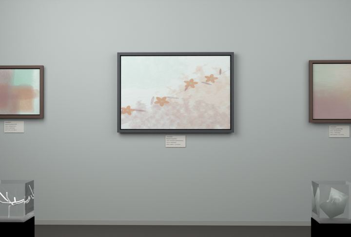 Botanical Flowering Branch — Botanical composition, palette 223