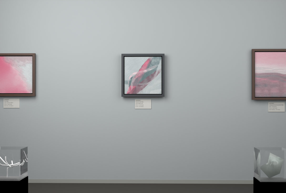 Broad Turn · gallery context room view