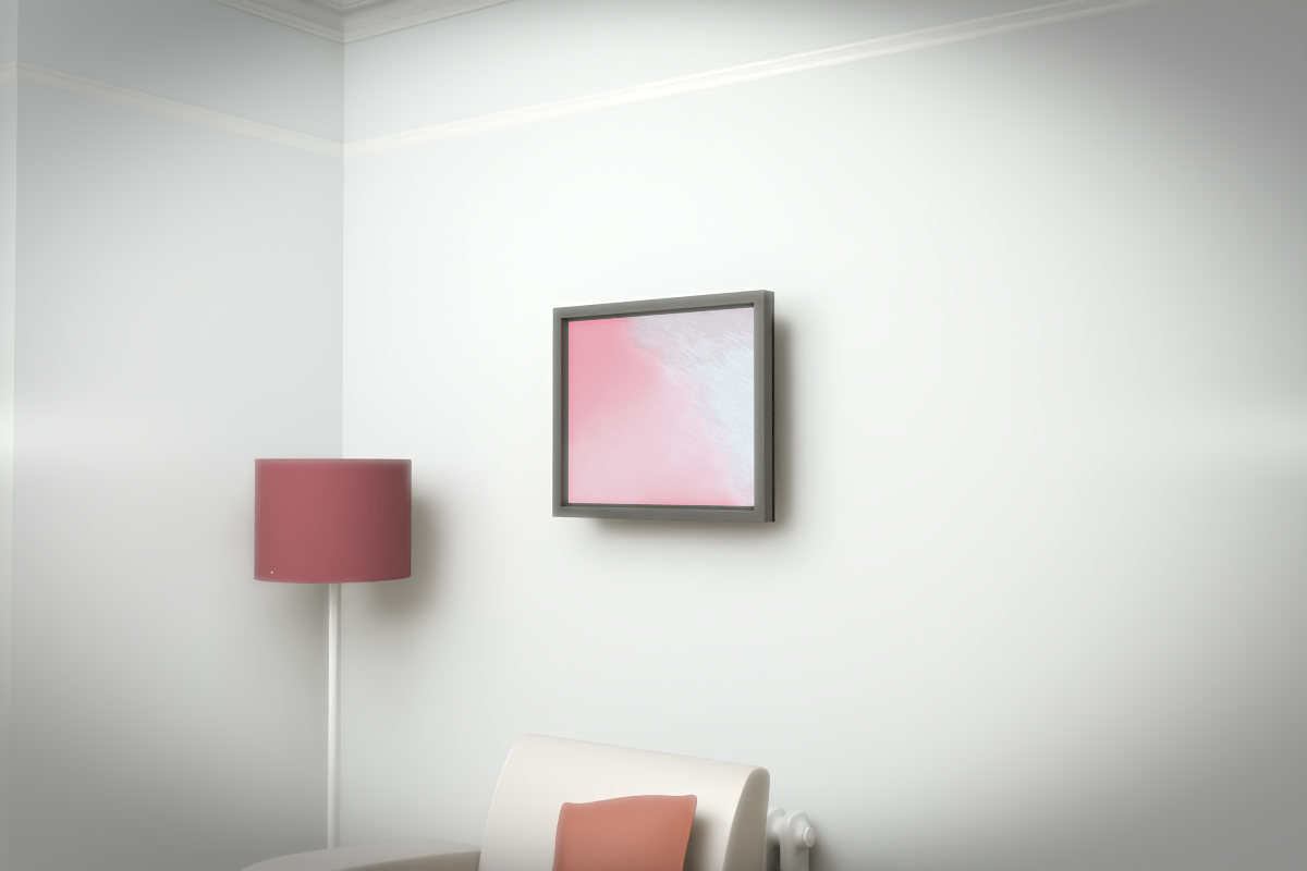 Diagonal Breath · white right context room view