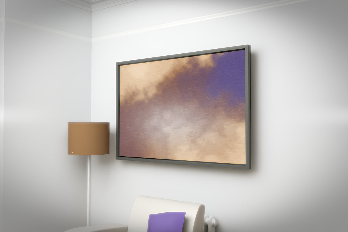Enveloping Haze · white right context room view