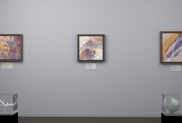 Diagonal Vapour — Clouded or mottled fields, palette 226