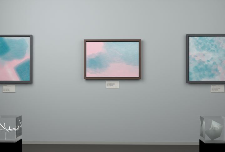 Oblique Transition — Continuous-gradient fields, palette 227