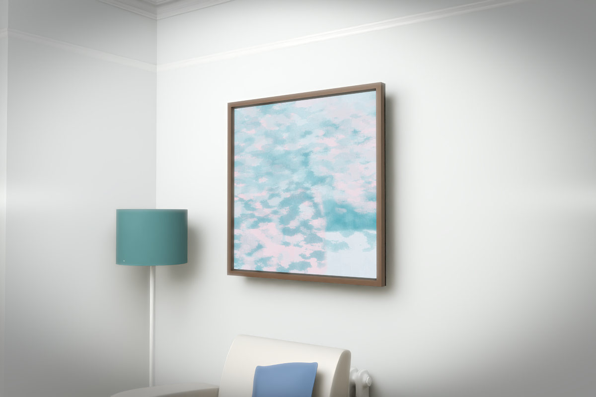 Cross-Rubbed Surface · white right context room view