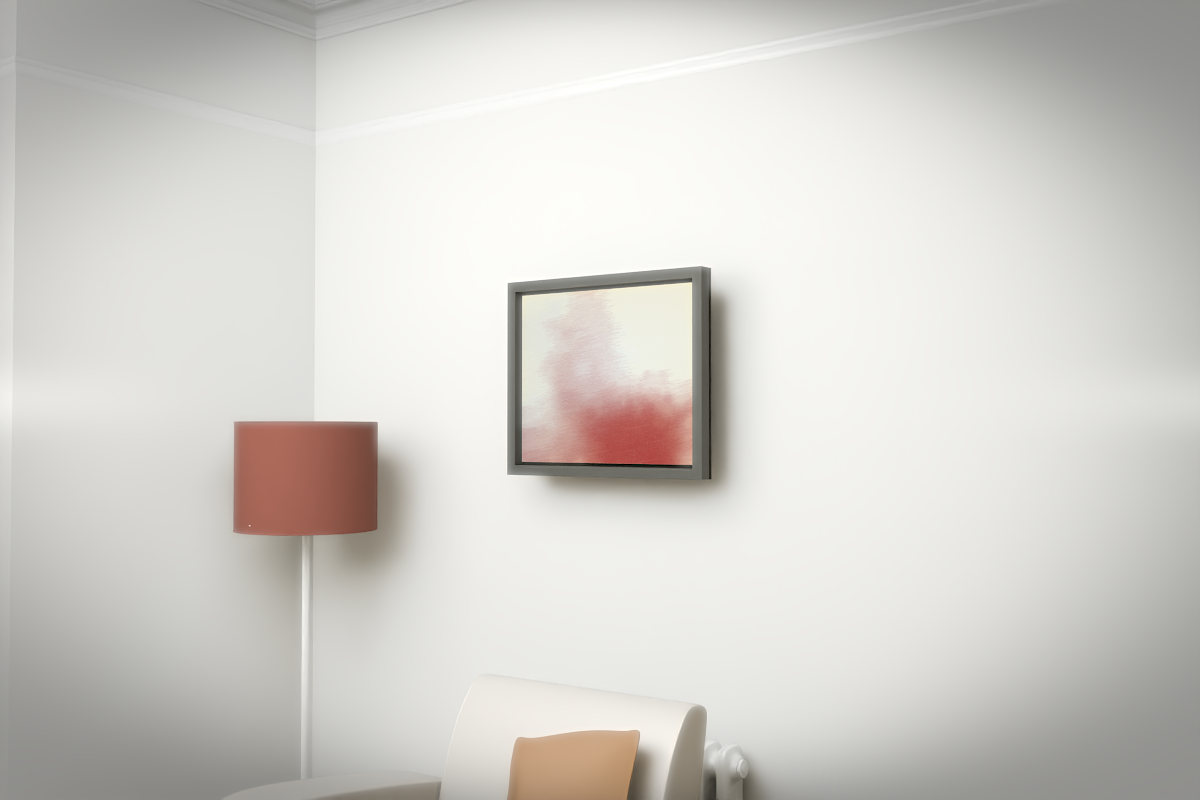 Luminous Crossing · white right context room view
