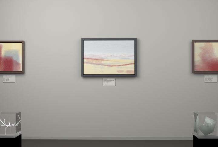 Broken Distant Bank — Landscape-derived atmospheric fields, palette 228
