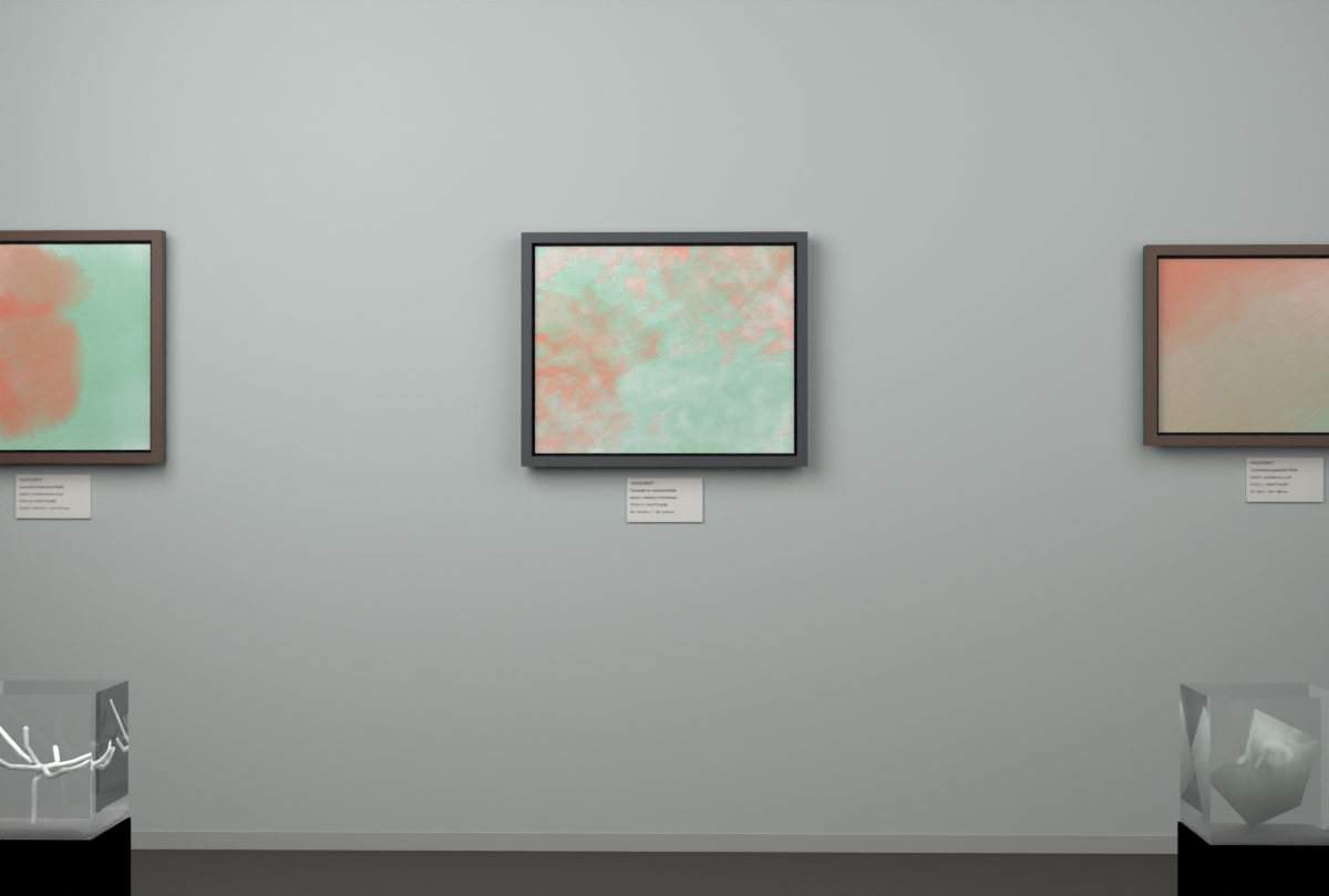 Banked Atmosphere · gallery context room view