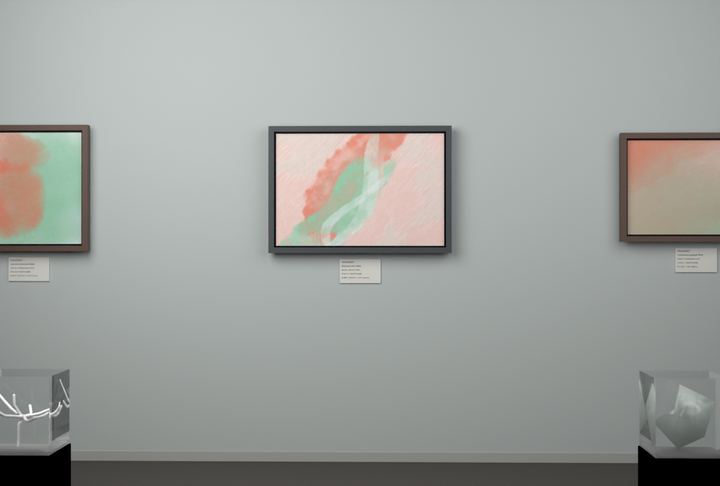 Broad Turn — Gestural color fields, palette 230