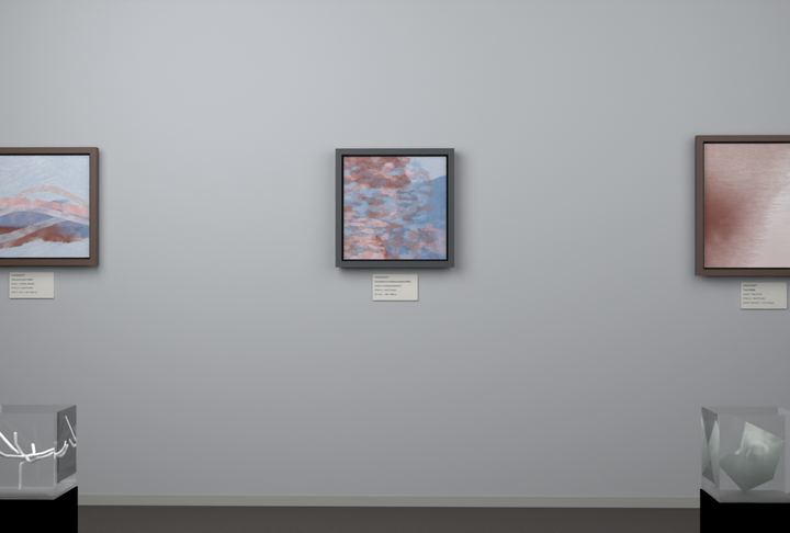 Layered Abrasions — Scumbled or broken-surface fields, palette 231
