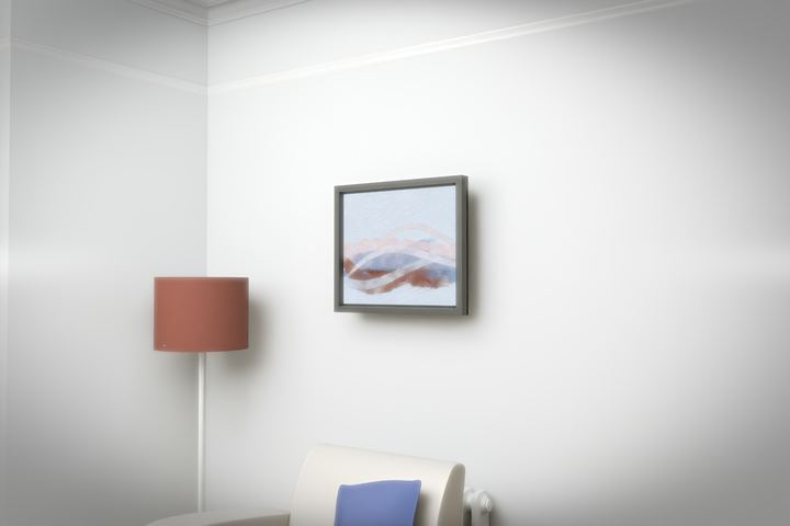 Lateral Release — Gestural color fields, palette 231