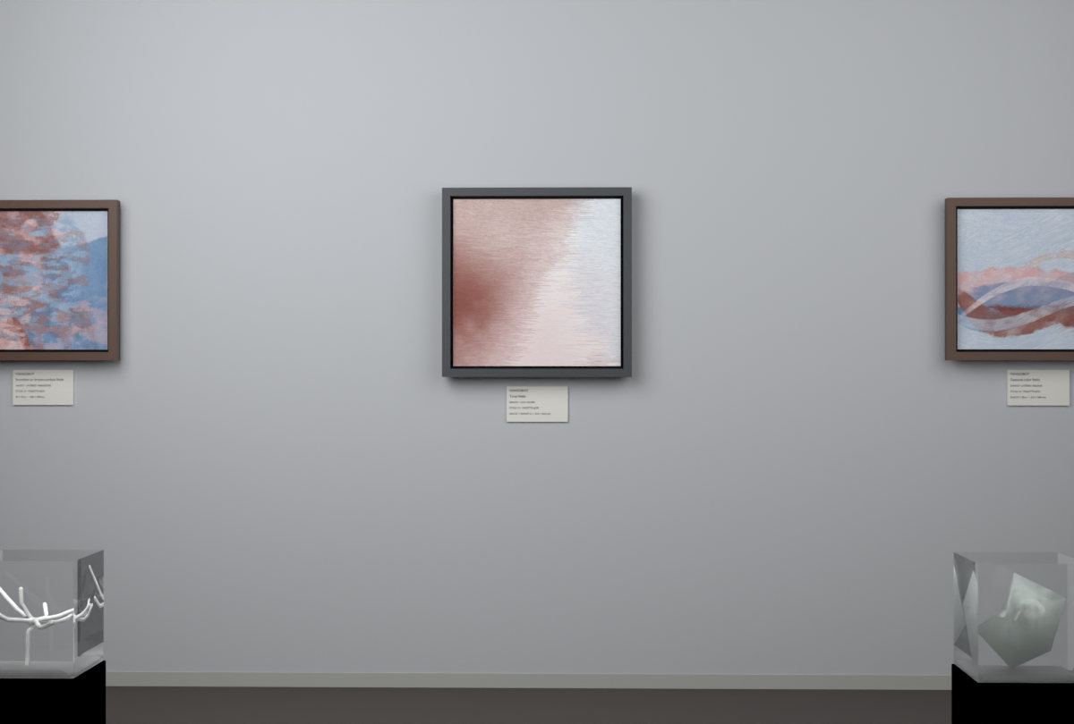 Low Glow · gallery context room view