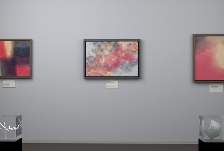 Diagonal Vapour — Clouded or mottled fields, palette 232