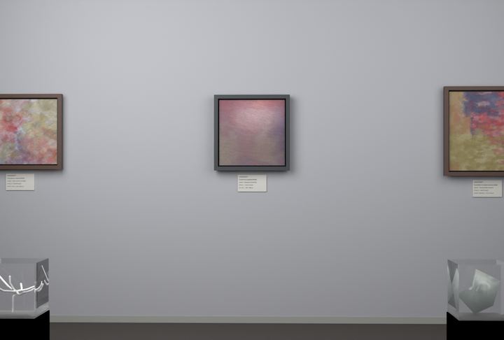 Oblique Transition — Continuous-gradient fields, palette 233