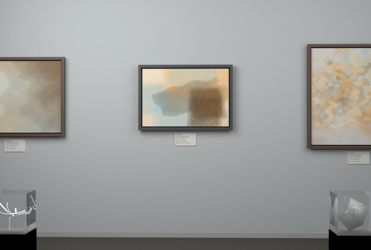 Tall Passages · gallery context room view