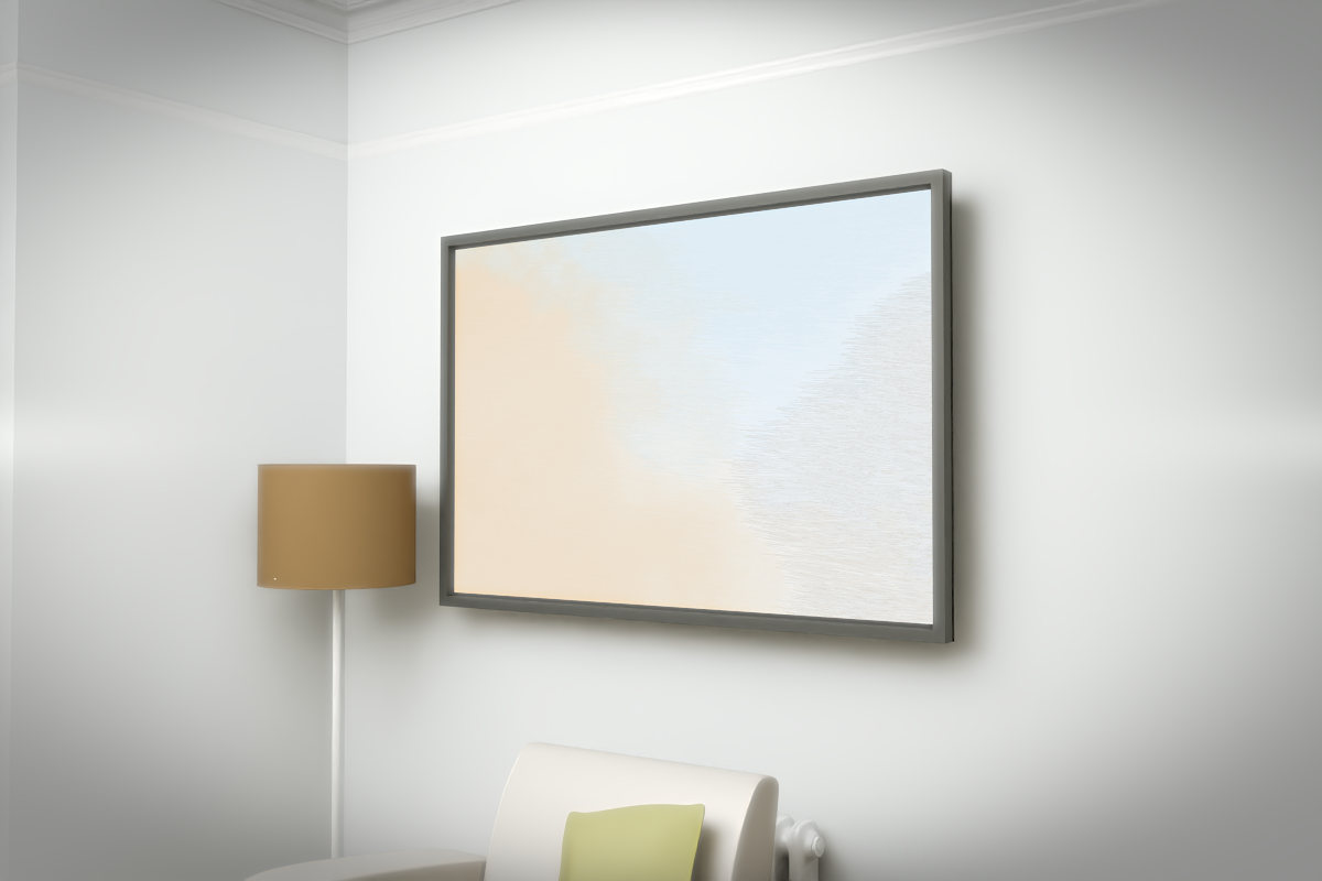 Side-Lit Veil · white right context room view
