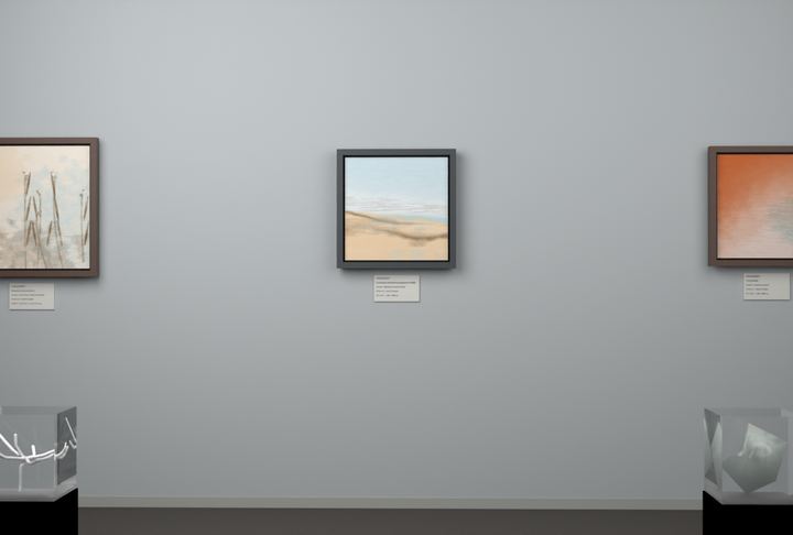Broken Distant Bank — Landscape-derived atmospheric fields, palette 234