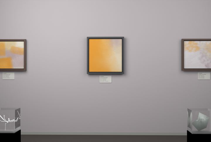 Off-Centre Pool — Continuous-gradient fields, palette 235