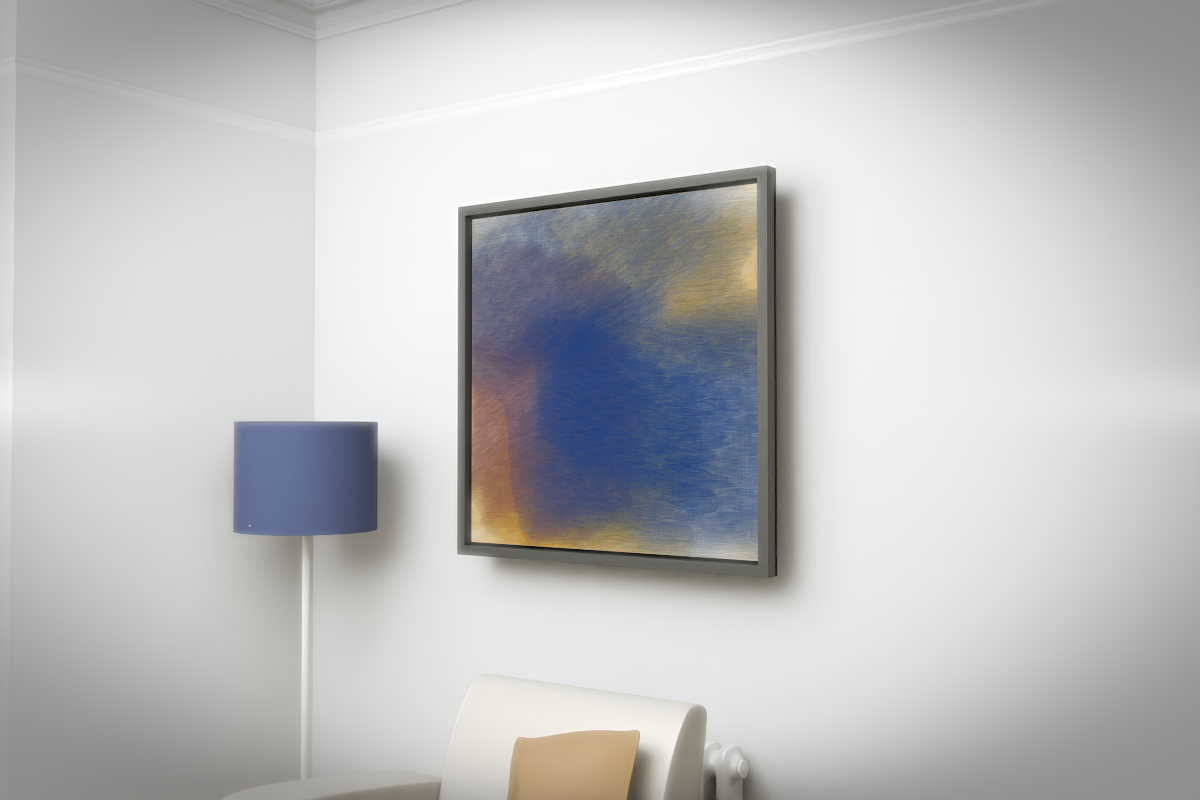 Interlocking Veils · white right context room view