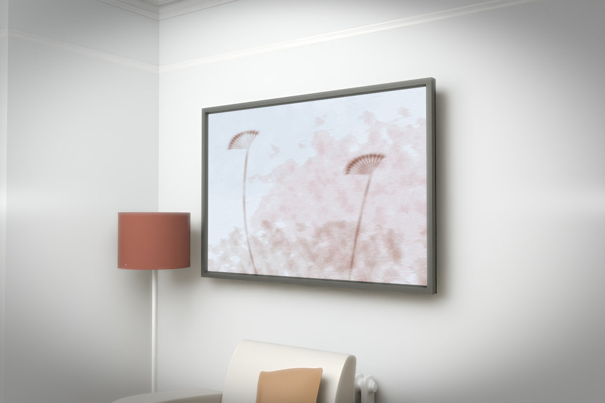 Botanical Umbel Constellation · white right context room view