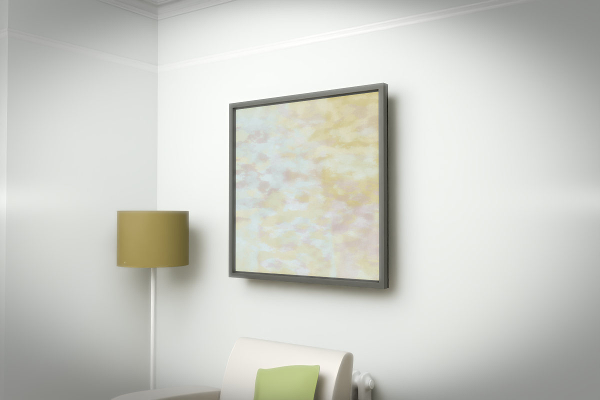Cross-Rubbed Surface · white right context room view