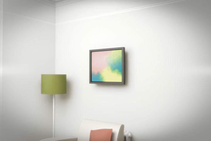 Luminous Crossing — Continuous-gradient fields, palette 240