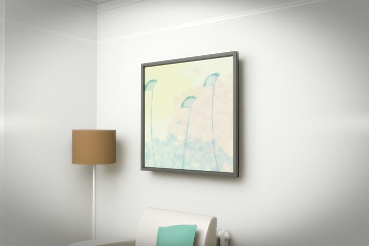 Botanical Umbel In Mist — Botanical composition, palette 240