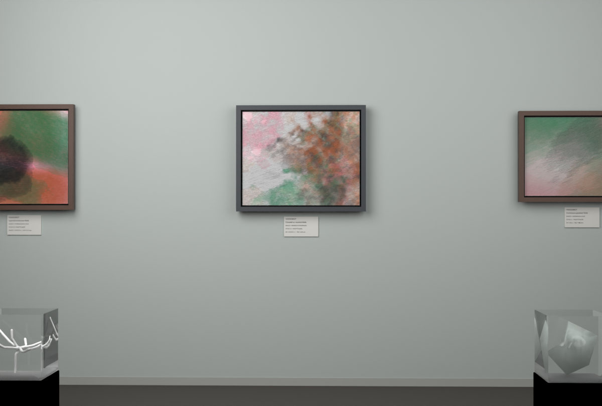 Banked Atmosphere · gallery context room view
