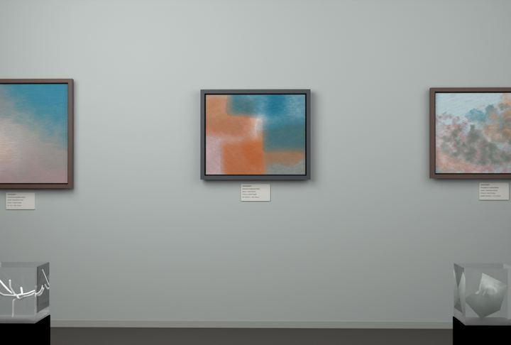 Open Centre — Layered translucent fields, palette 244