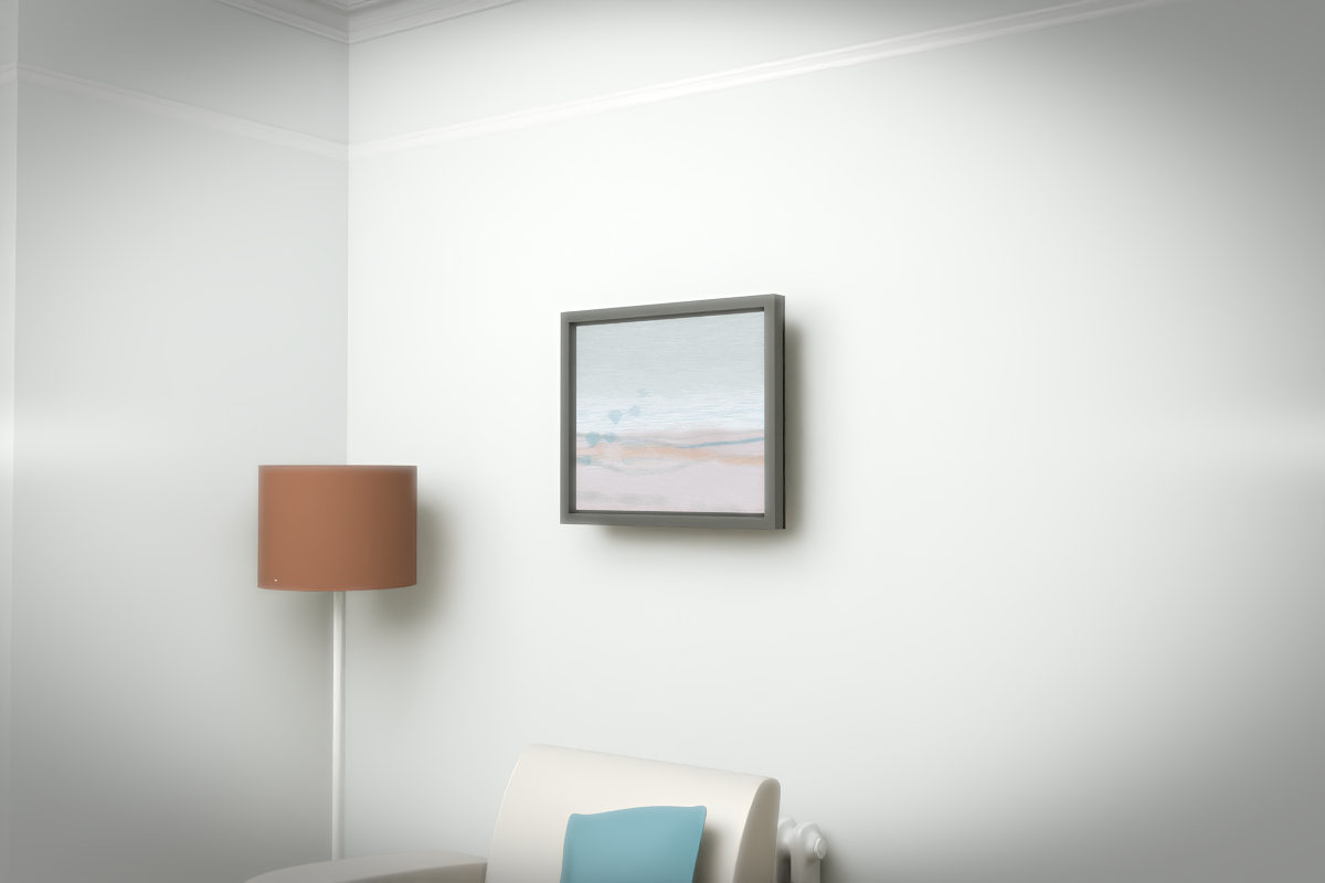Shallow Tidal Planes · Ginkgo Lightbreak · white right context room view