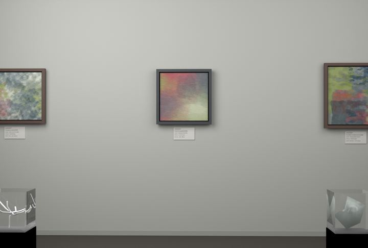Oblique Transition — Continuous-gradient fields, palette 245