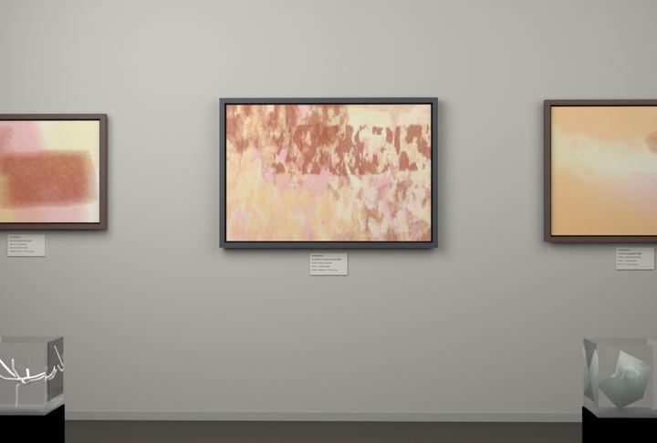 Vertical Scrapes — Scumbled or broken-surface fields, palette 246