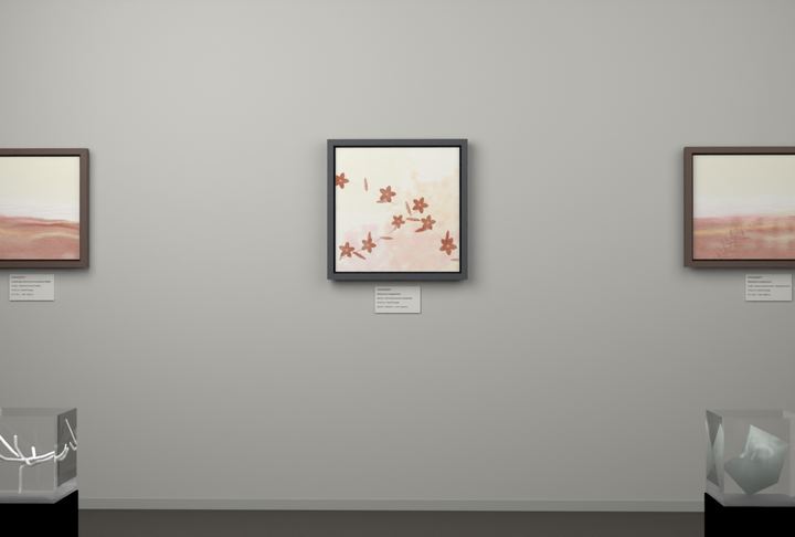 Botanical Night Blossoms — Botanical composition, palette 246