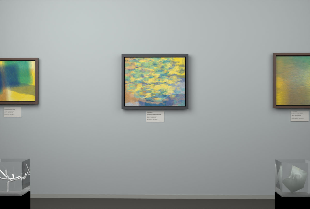 Lateral Erosion · gallery context room view