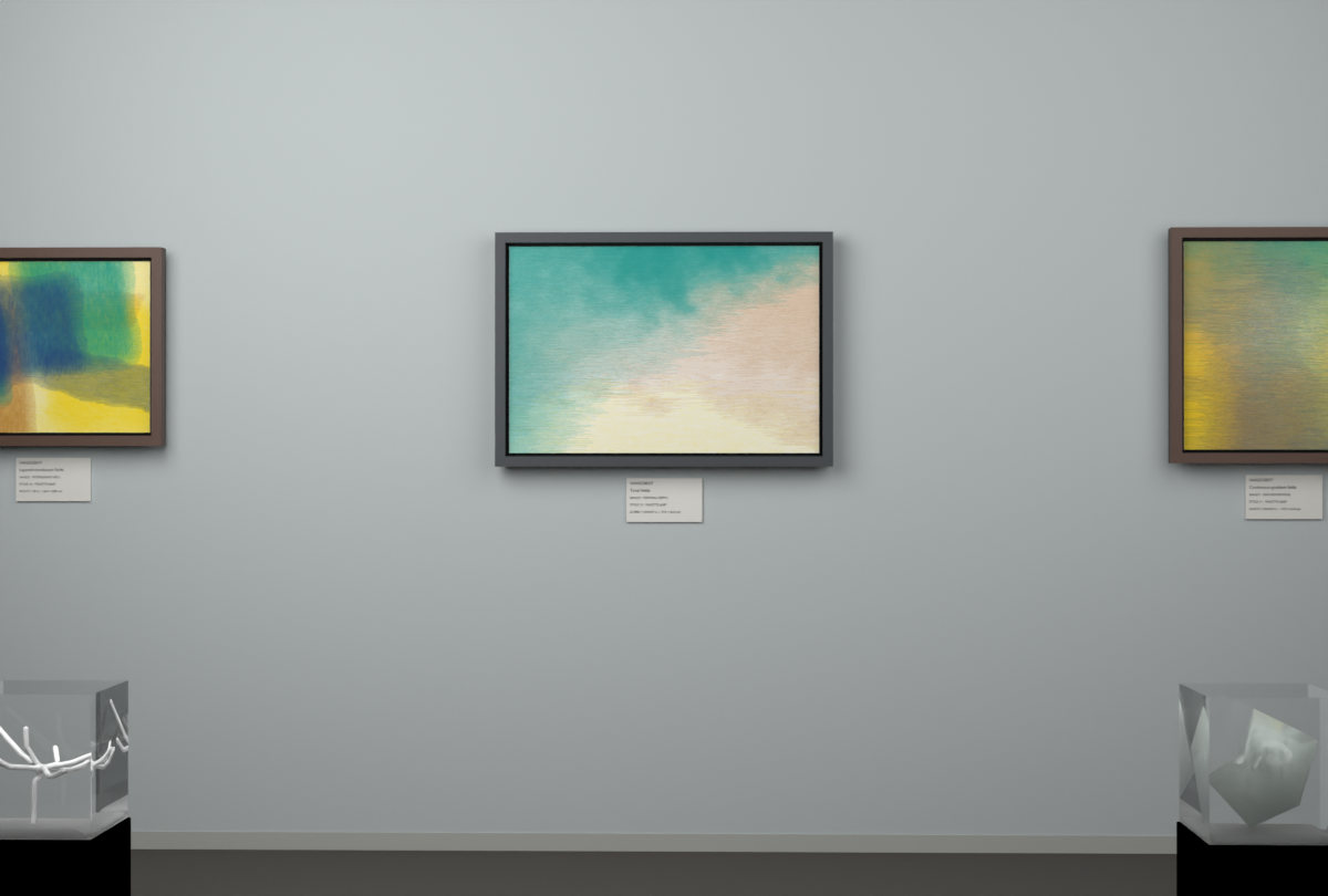 Central Depth · gallery context room view