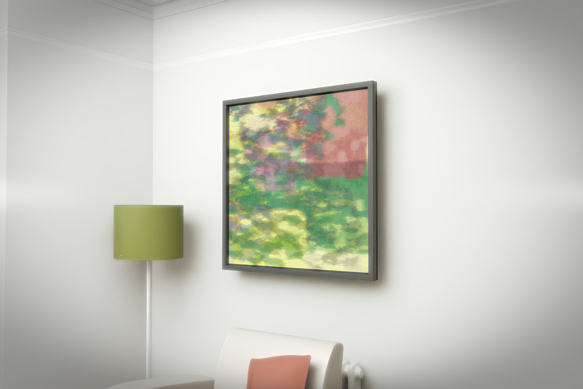 Cross-Rubbed Surface · white right context room view