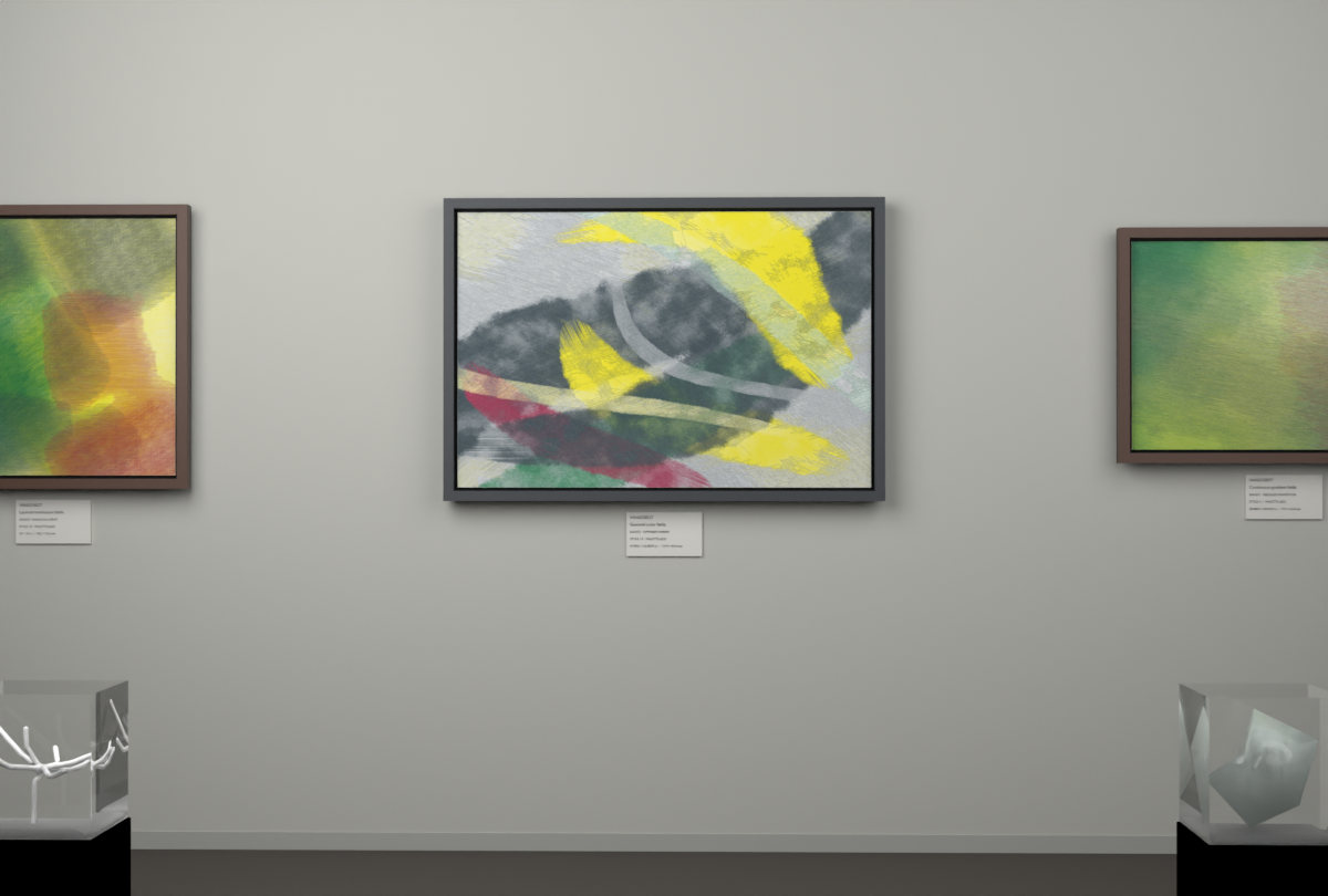 Opposed Sweeps · gallery context room view