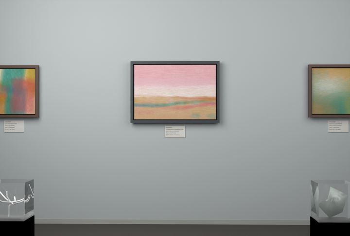 Broken Distant Bank — Landscape-derived atmospheric fields, palette 252