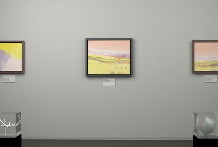 Receding Shore · Meadow After Rain — Botanical composition, palette 253