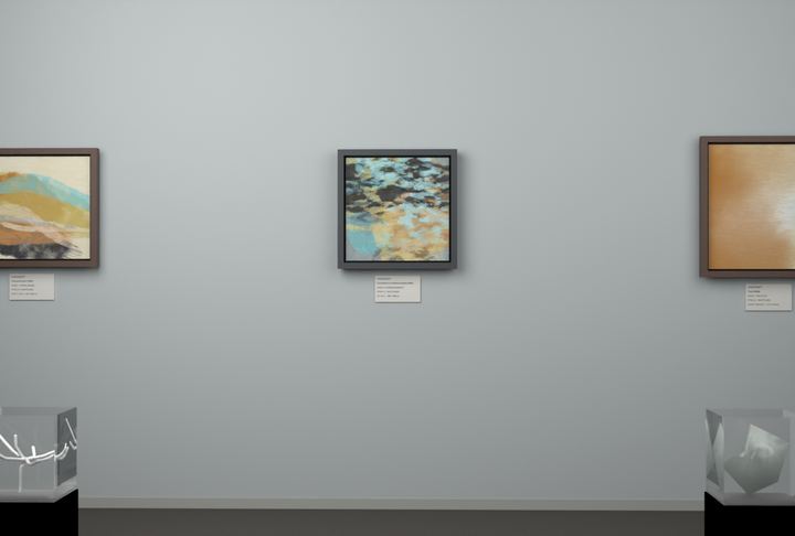 Layered Abrasions — Scumbled or broken-surface fields, palette 255