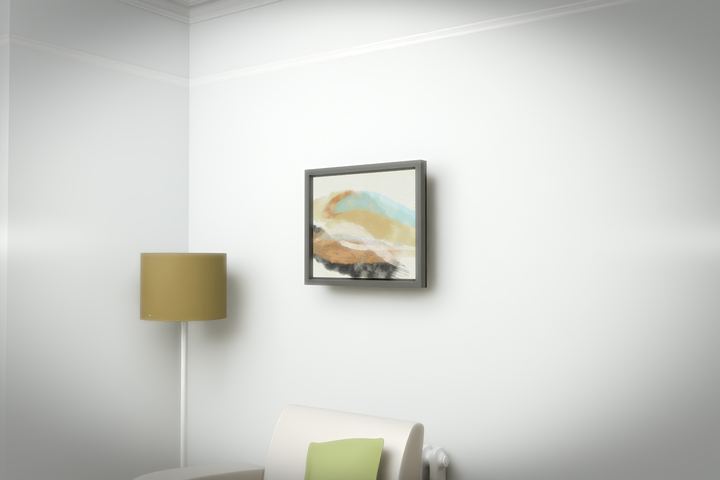 Lateral Release — Gestural color fields, palette 255