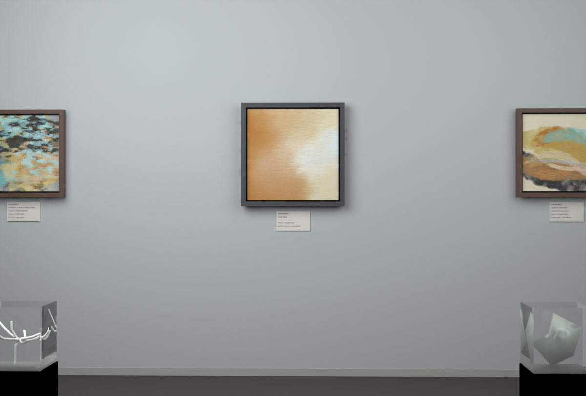 Low Glow · gallery context room view