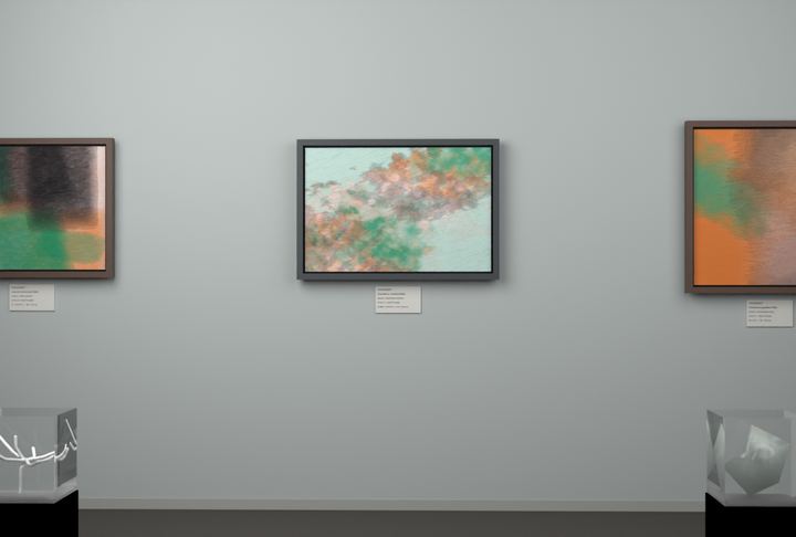 Diagonal Vapour — Clouded or mottled fields, palette 256