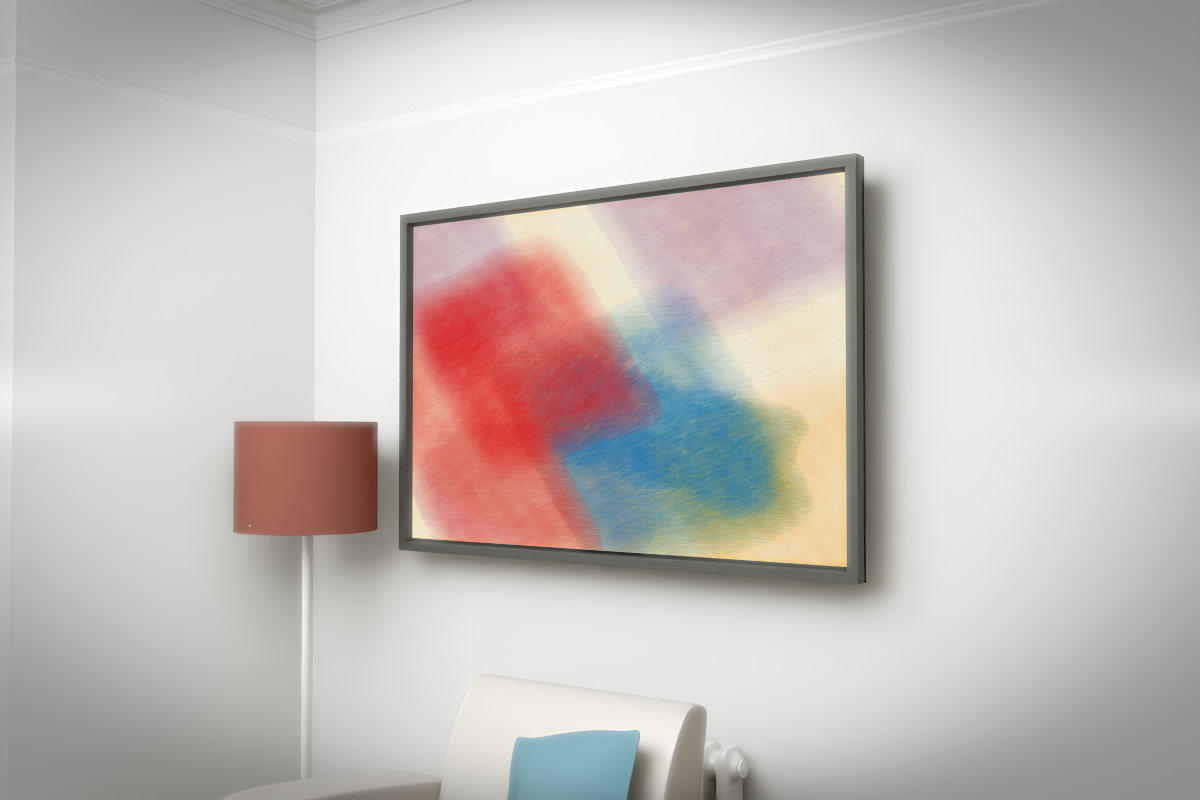 Diagonal Drift · white right context room view