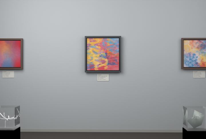 Cross-Rubbed Surface — Scumbled or broken-surface fields, palette 257