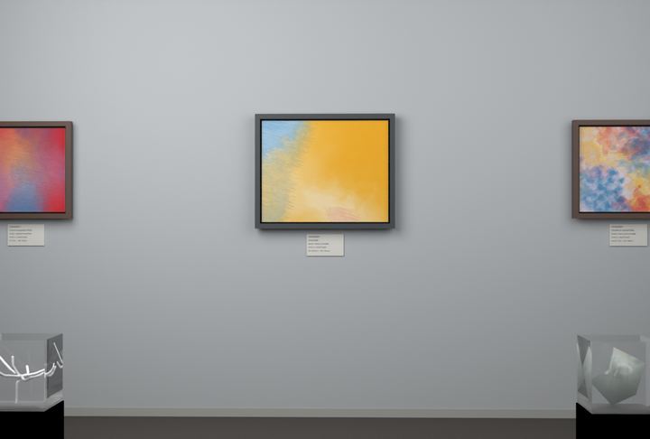 Edge-Lit Chamber — Tonal fields, palette 257