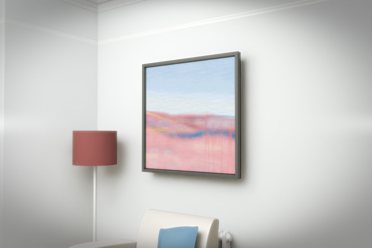 Receding Shore · Morning Reed Bank · white right context room view