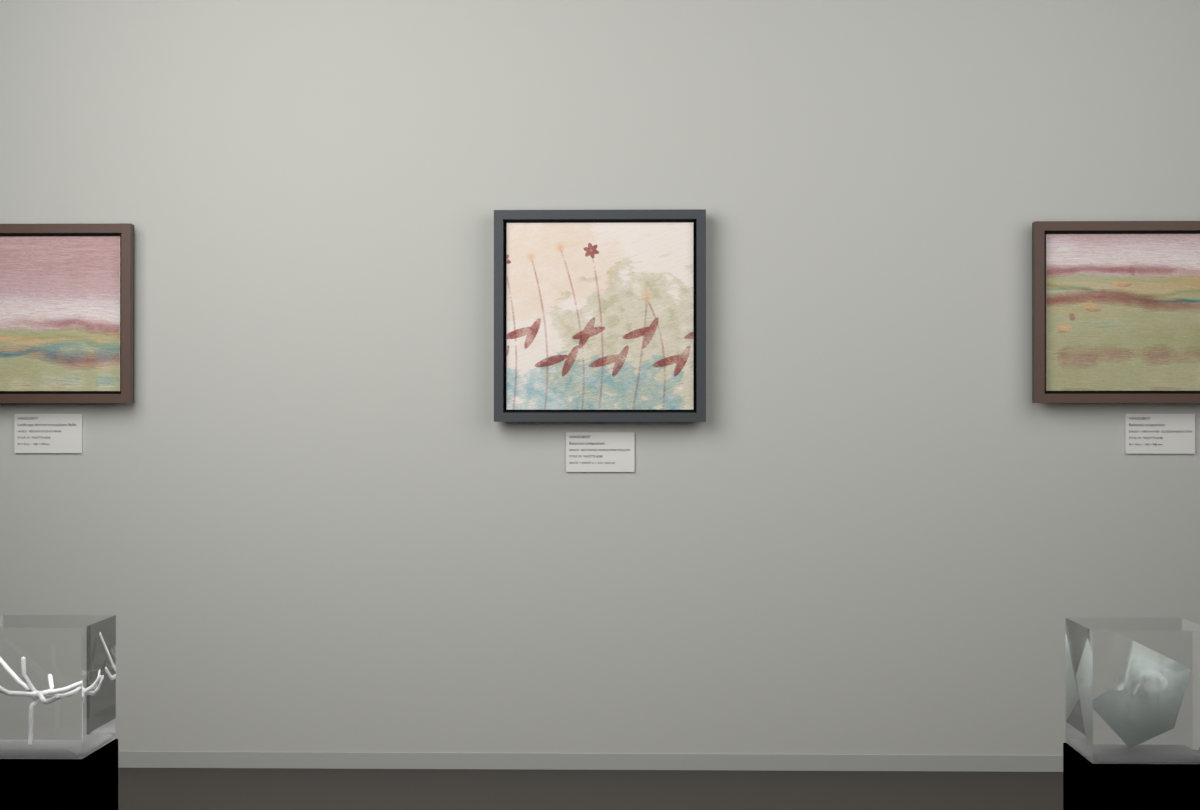 Botanical Wildflower Hollow · gallery context room view