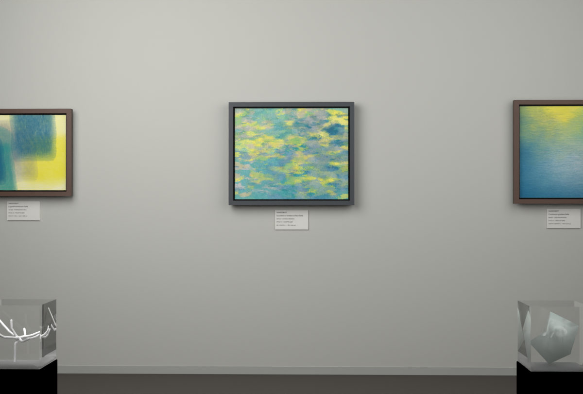 Lateral Erosion · gallery context room view