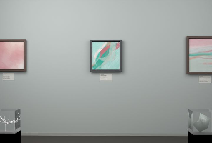 Broad Turn — Gestural color fields, palette 260