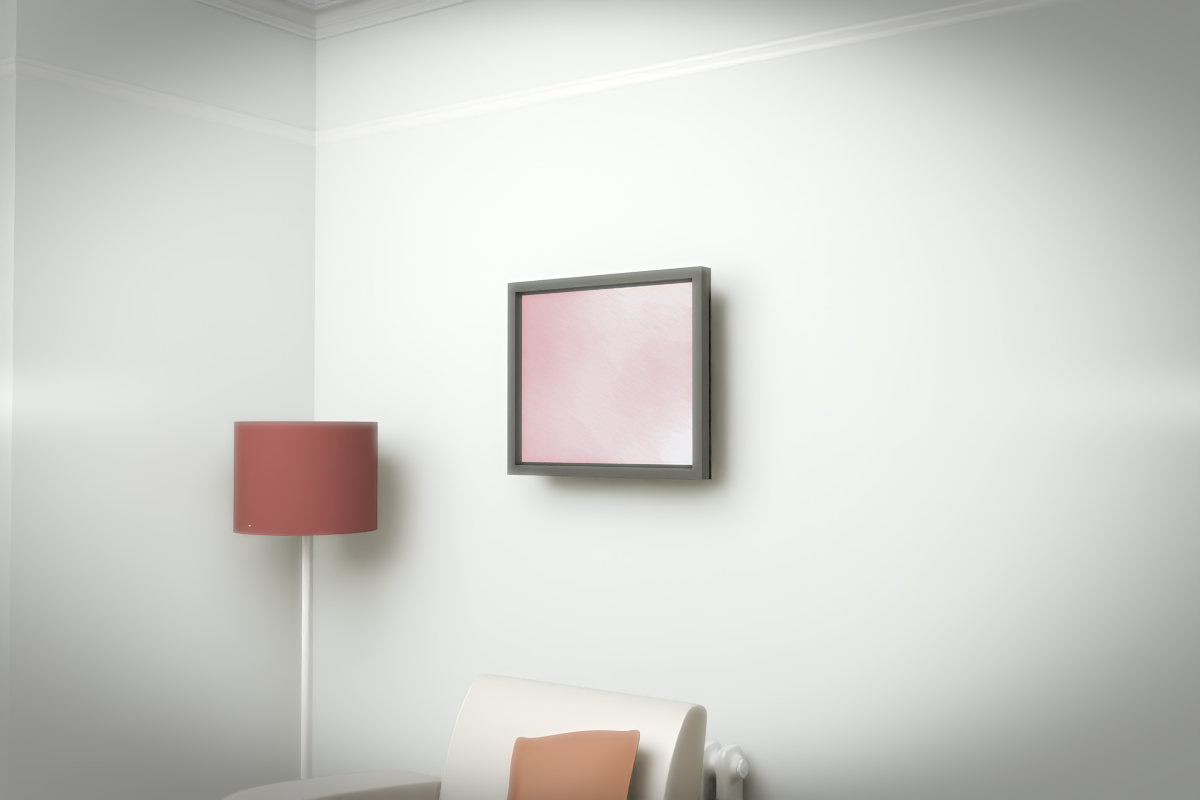 Diagonal Breath · white right context room view