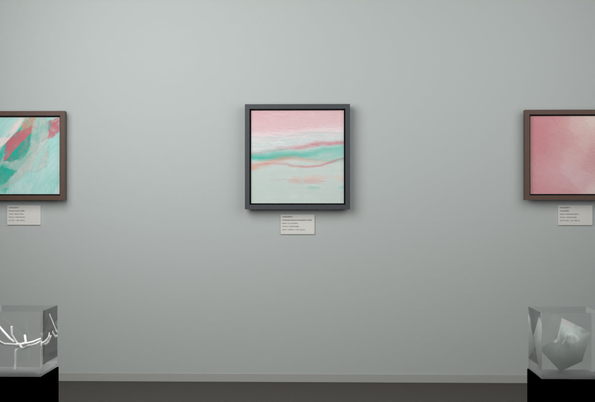 Low Estuary · gallery context room view